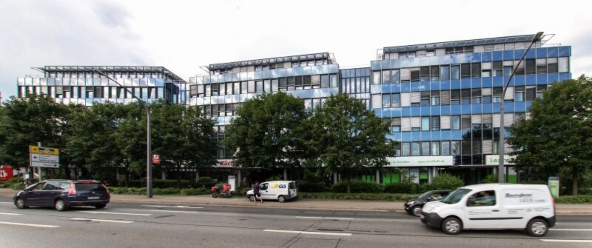 Blick von der Straße