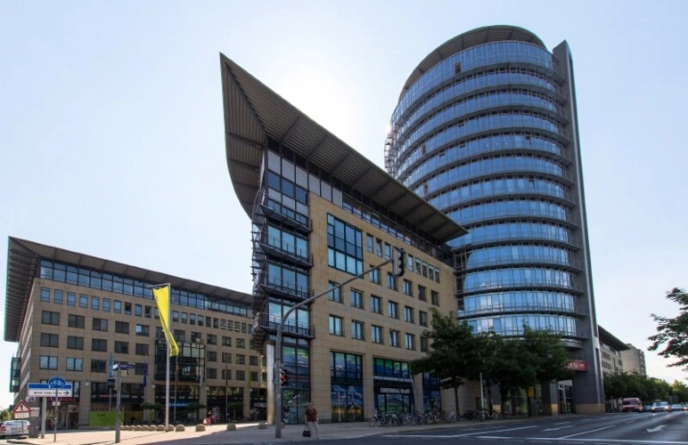 Blick von der Straße