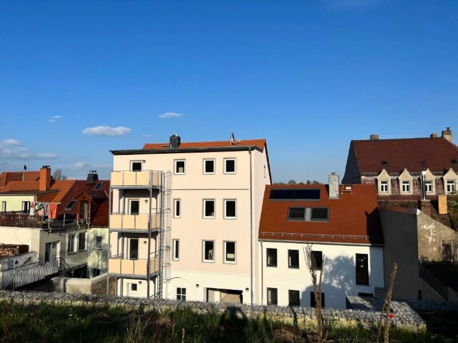 Ansicht von West