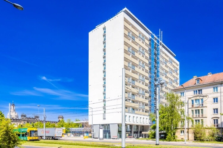 Objektansicht in Bauphase