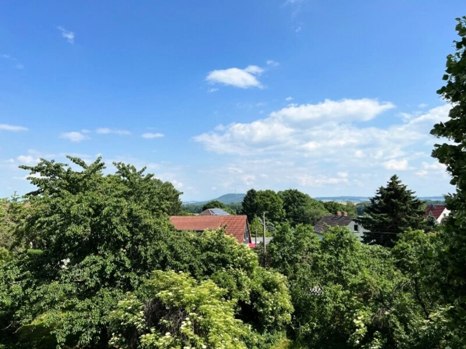 Blick aus dem OG