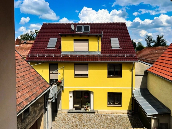 Blick zum Hinterhaus