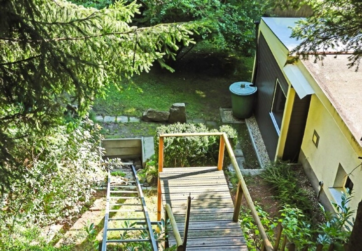 Blick zum Untergeschoss