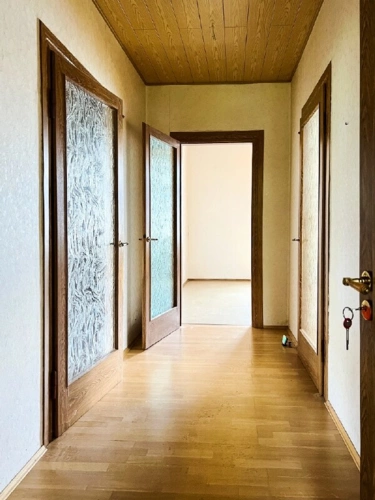 Einer von zwei Korridoren im Haus
