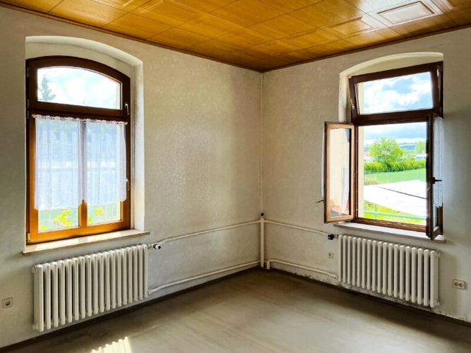 Ein bereits leerer Raum im Haus