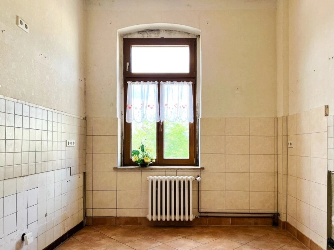 Eine von zwei Küchen im Haus