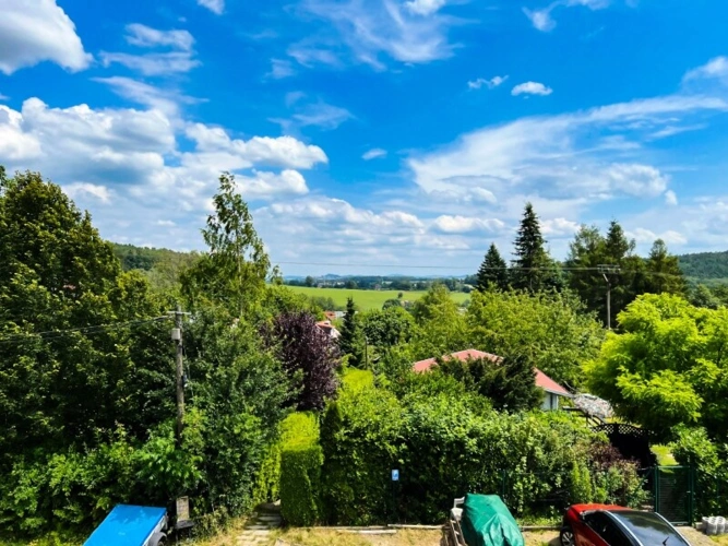 Blick von der Dachterrasse