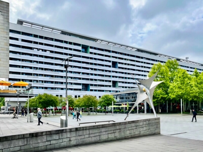 Blick von Prager Straße