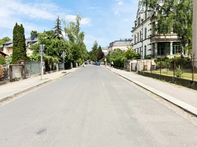 Blick in die Straße