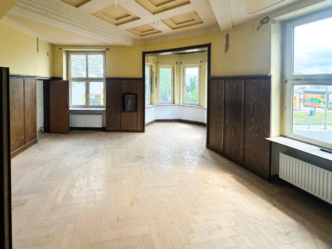 Innenansicht vor Ausbau
