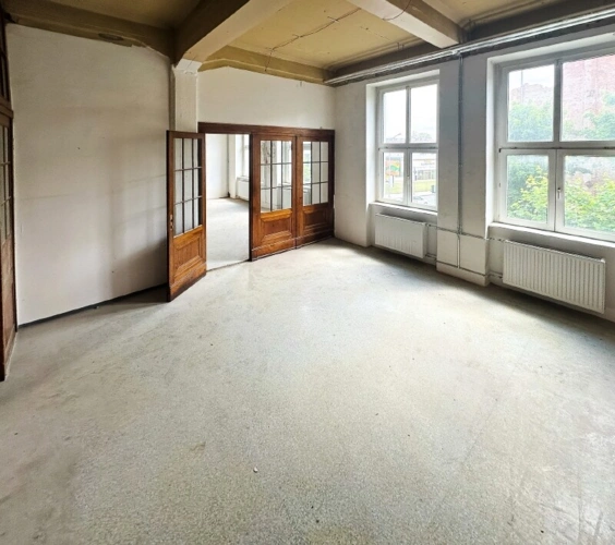 Innenansicht vor Ausbau