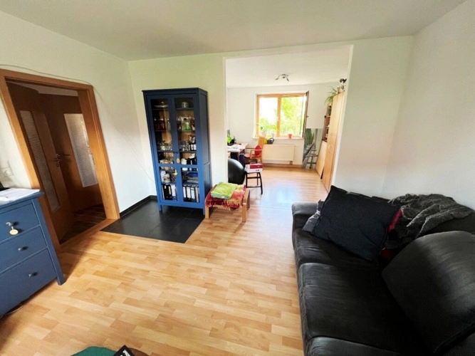 Blick in das Wohnzimmer