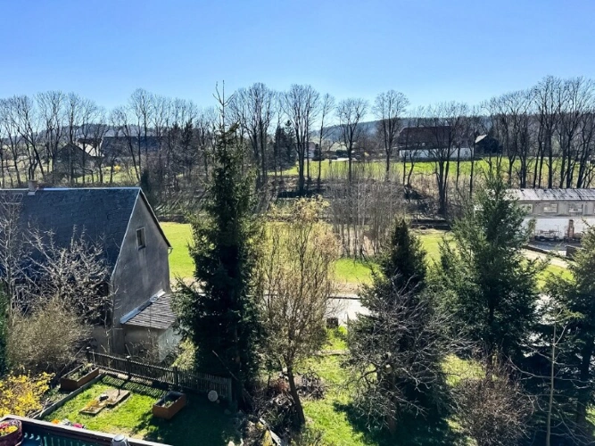 Blick aus dem DG - zu Ostern