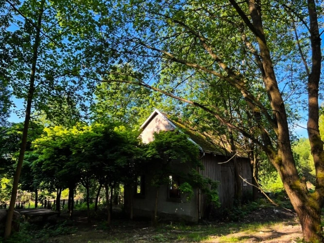 Gästehaus mit Zugang zum Pool