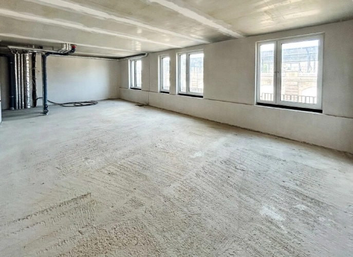Innenansicht im Ausbau