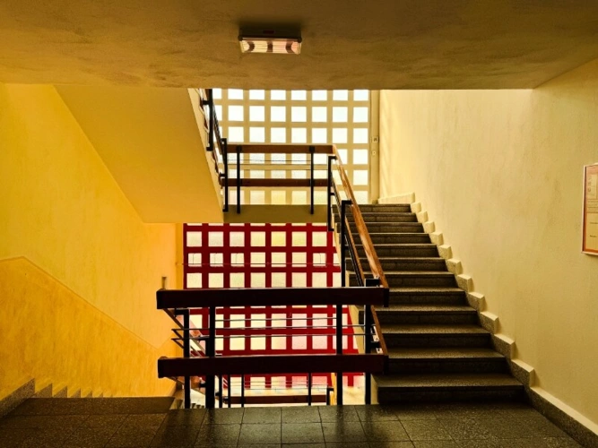 Treppenhaus Bürotrakt