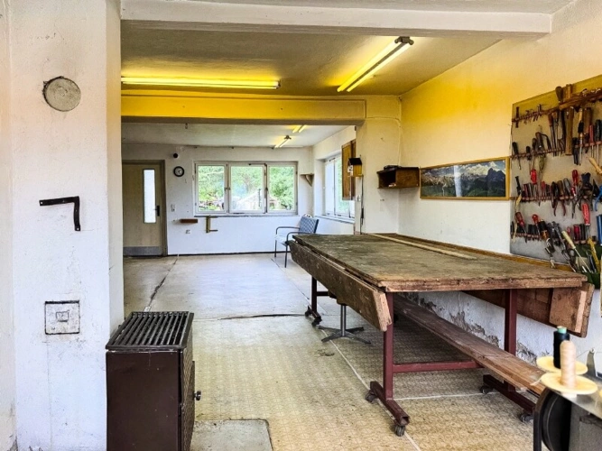 Werkstatt im Anbau