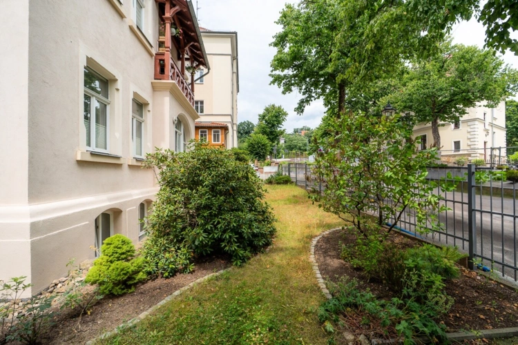 Teilansicht Vorgarten