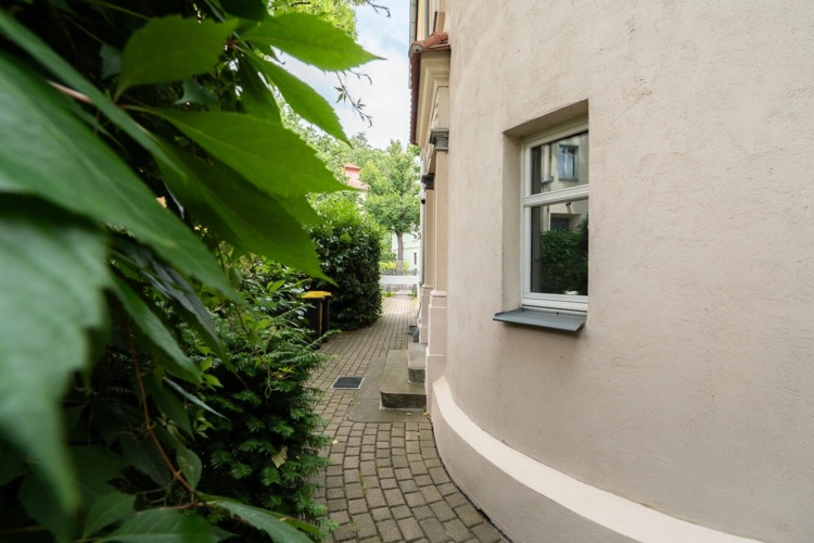 Zugang Grundstück