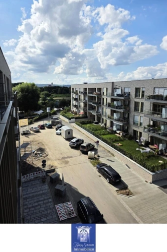 Blick vom Balkon