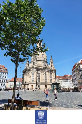 Blick zur Frauenkirche