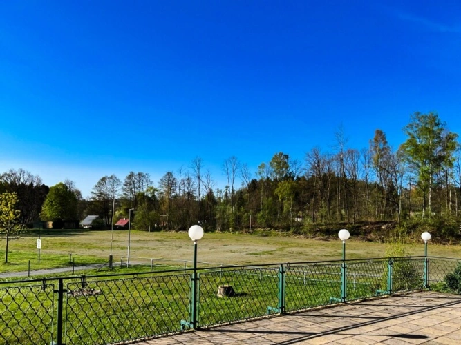 Blick von der Terrasse nach Südwesten