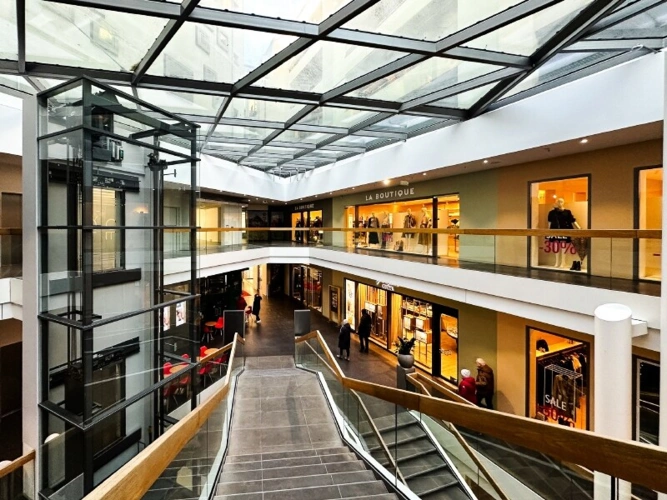 Blick in die Passage