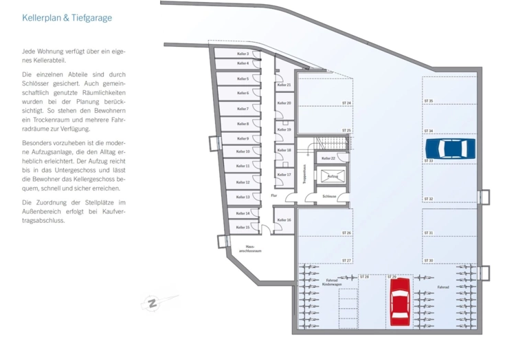 Untergeschoss Keller