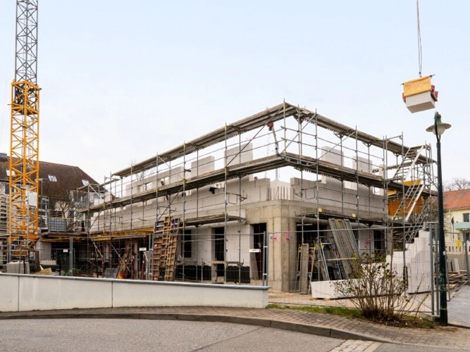 Objekt in Bauphase