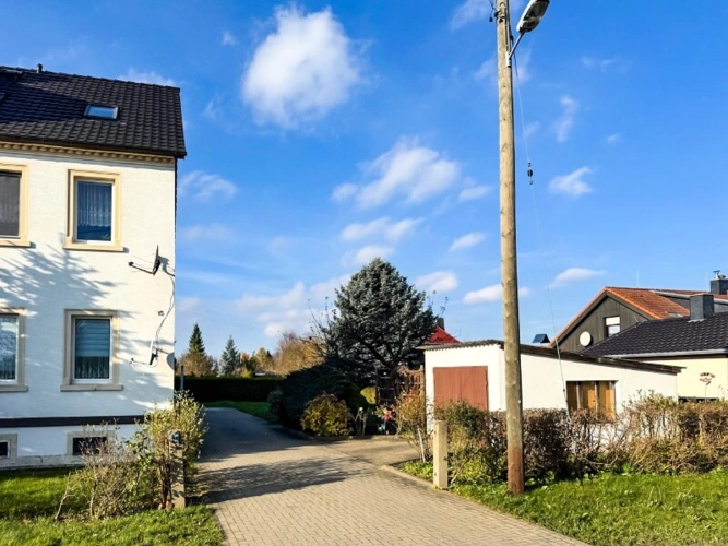 Zufahrt Grundstück