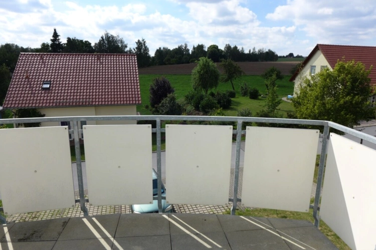 großer Balkon
