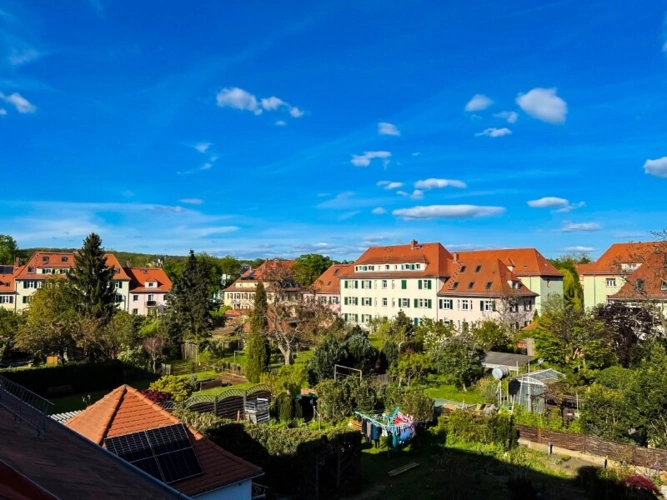 Blick nach Nordosten aus dem DG