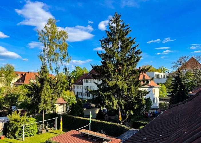 Blick nach Südosten aus dem DG