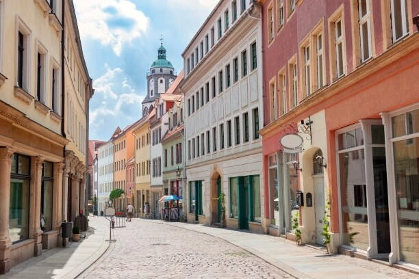 Einkaufsviertel in der historischen Altstadt