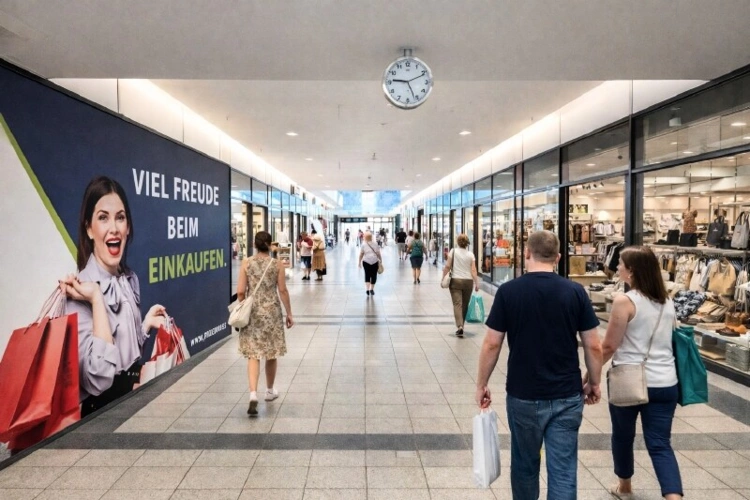 Blick in die Passage