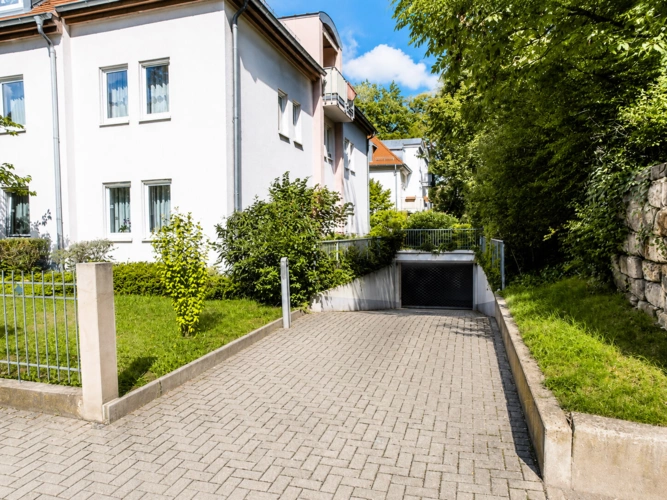 Blick in die Straße