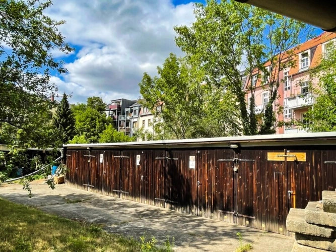 Garagenkomplex auf Nord