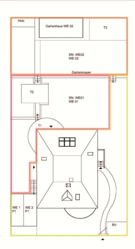 Lageplan Sondernutzungsflächen