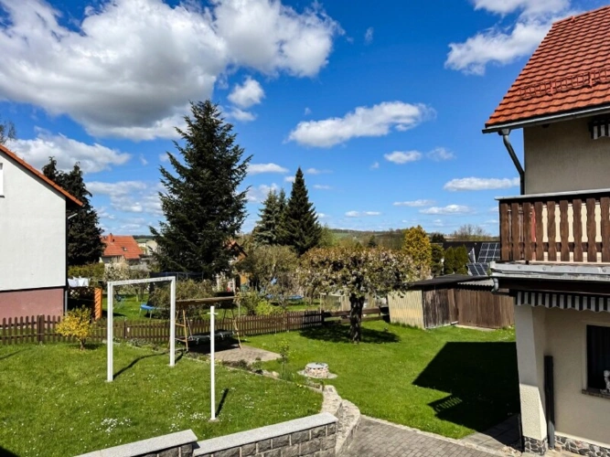 Blick in Nachbars Garten