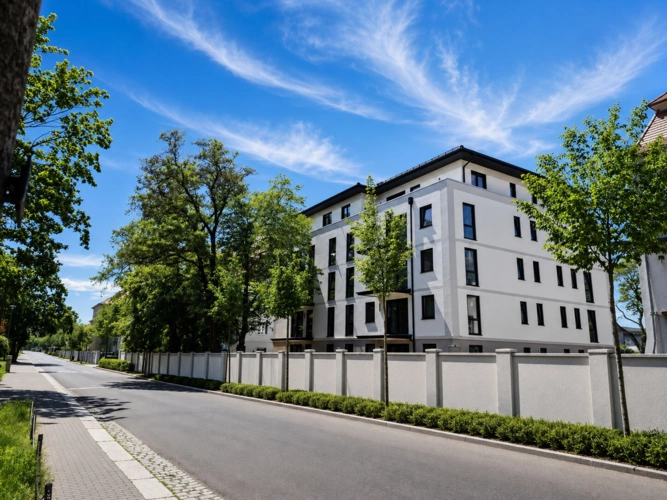 Blick in die Straße